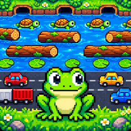 Icono de Frogger: Cruza el Río
