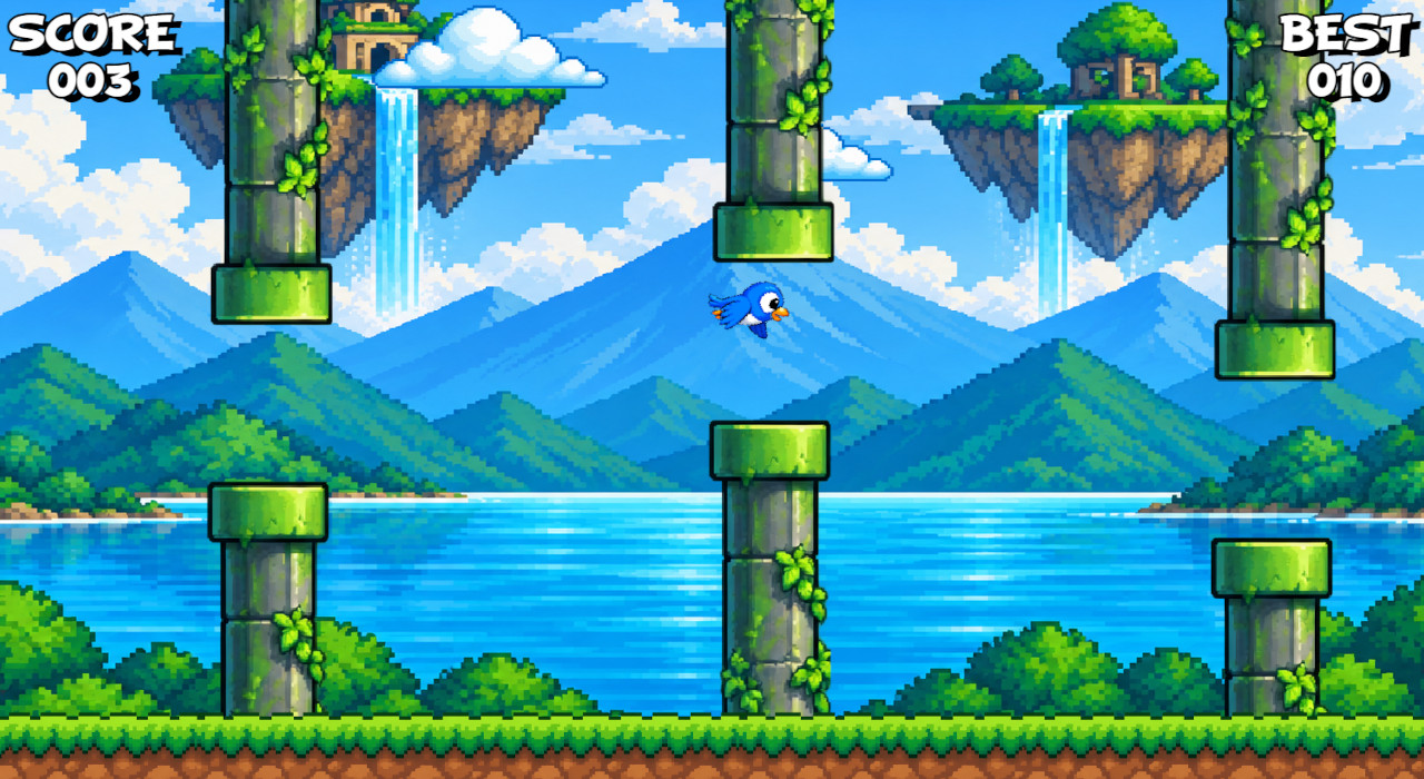 Captura de FLAPPY BIRD