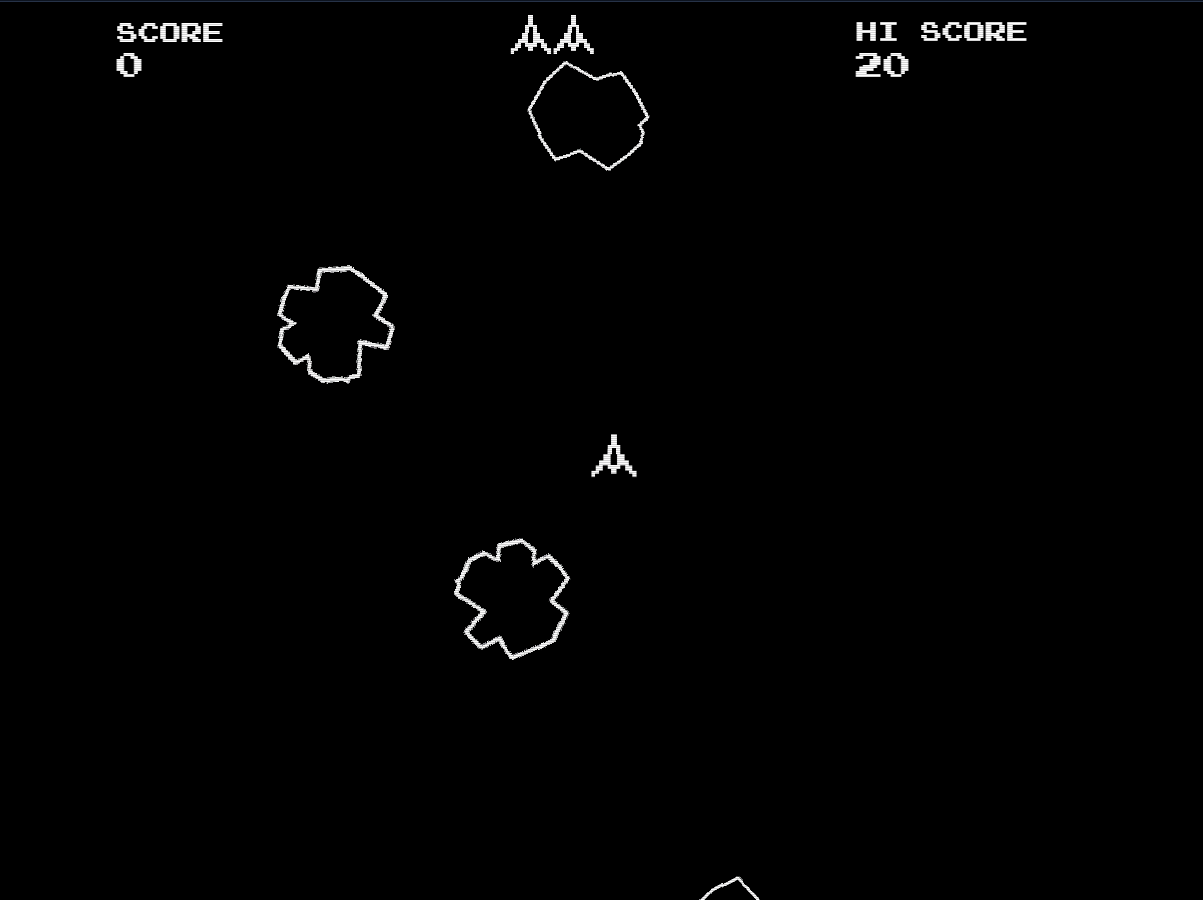 Captura de Asteroids